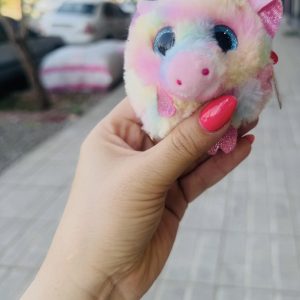 عروسک پولیشی  خوک تی وای چشم تیله ای