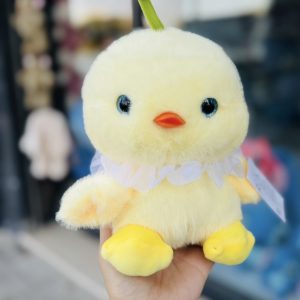 عروسک پولیشی جوجه گل به سر 25سانت